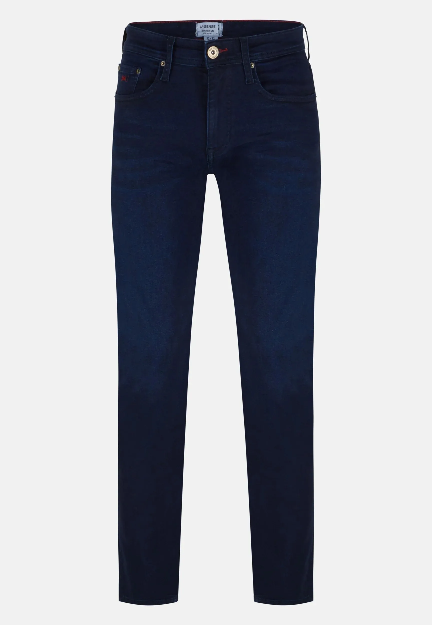 6th Sense Braxten Stretch Straight Cut Jeans - Stone Wash