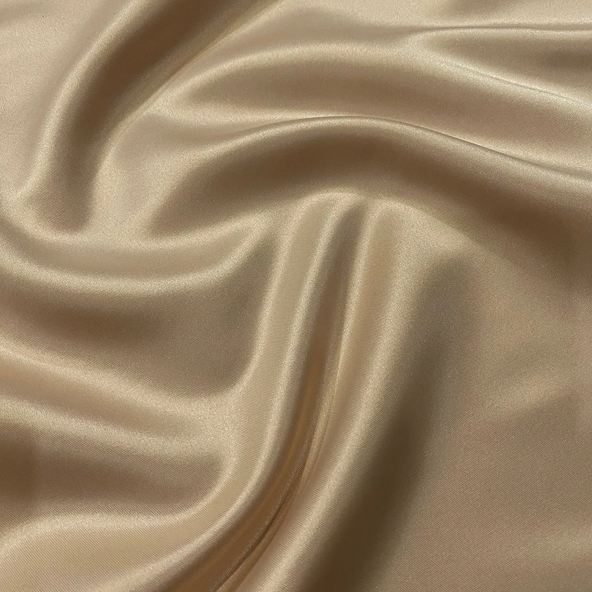 9pcs - Lamour (Dull) Satin Table Runner 14"x108" - Champagne 1340