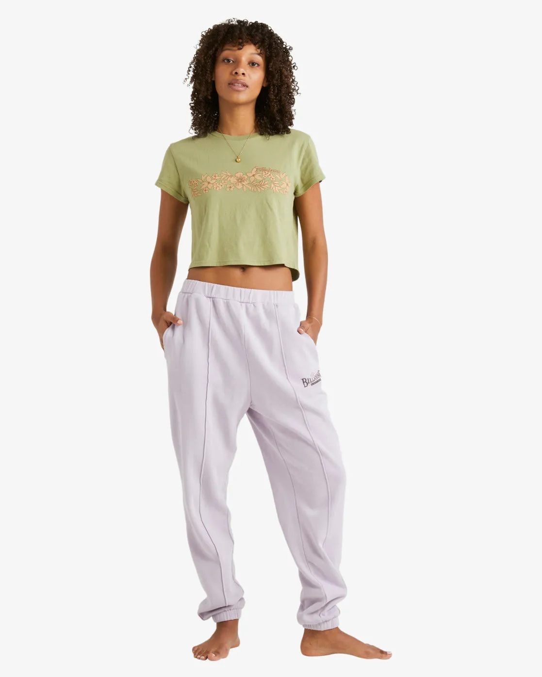 Billabong Surfed Out Track Pant - Orchid Hush