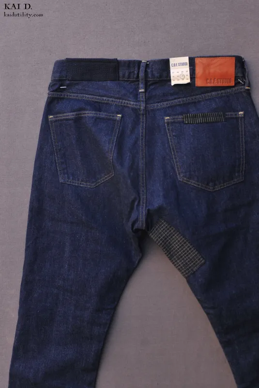 Boro Jeans - Deep Indigo - 33 (slim straight fit)