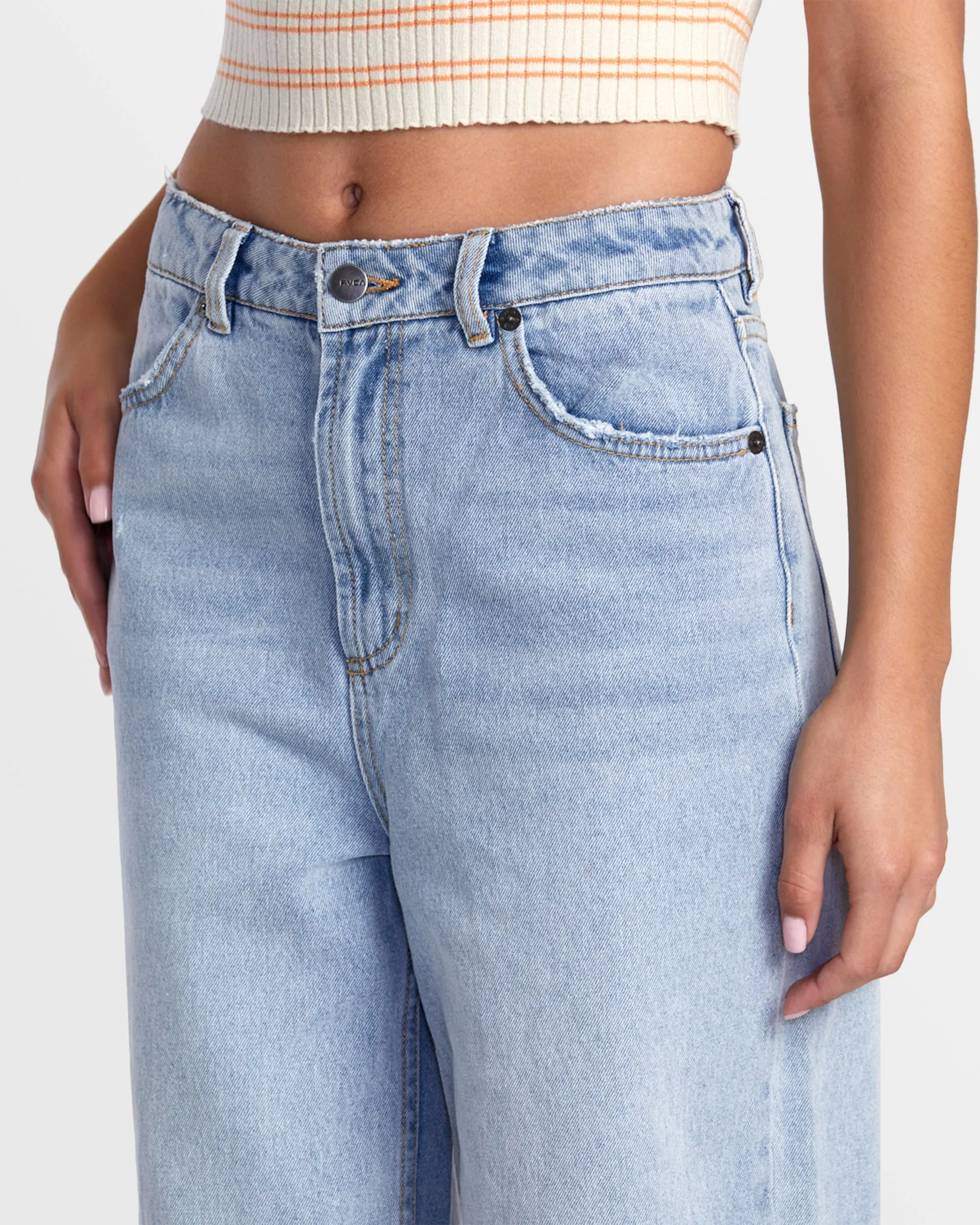 Coco Denim Jeans - Bleached Indigo