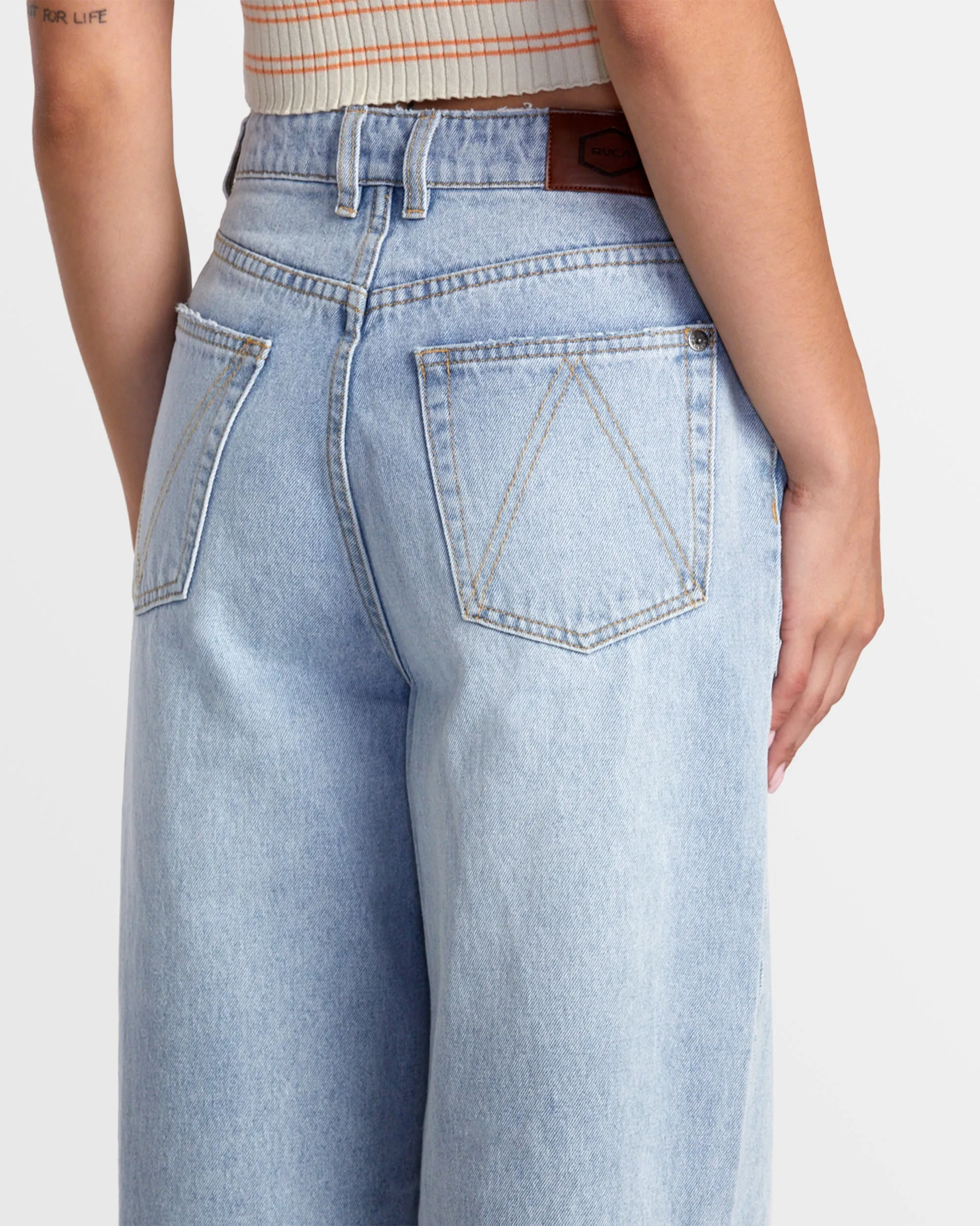Coco Denim Jeans - Bleached Indigo