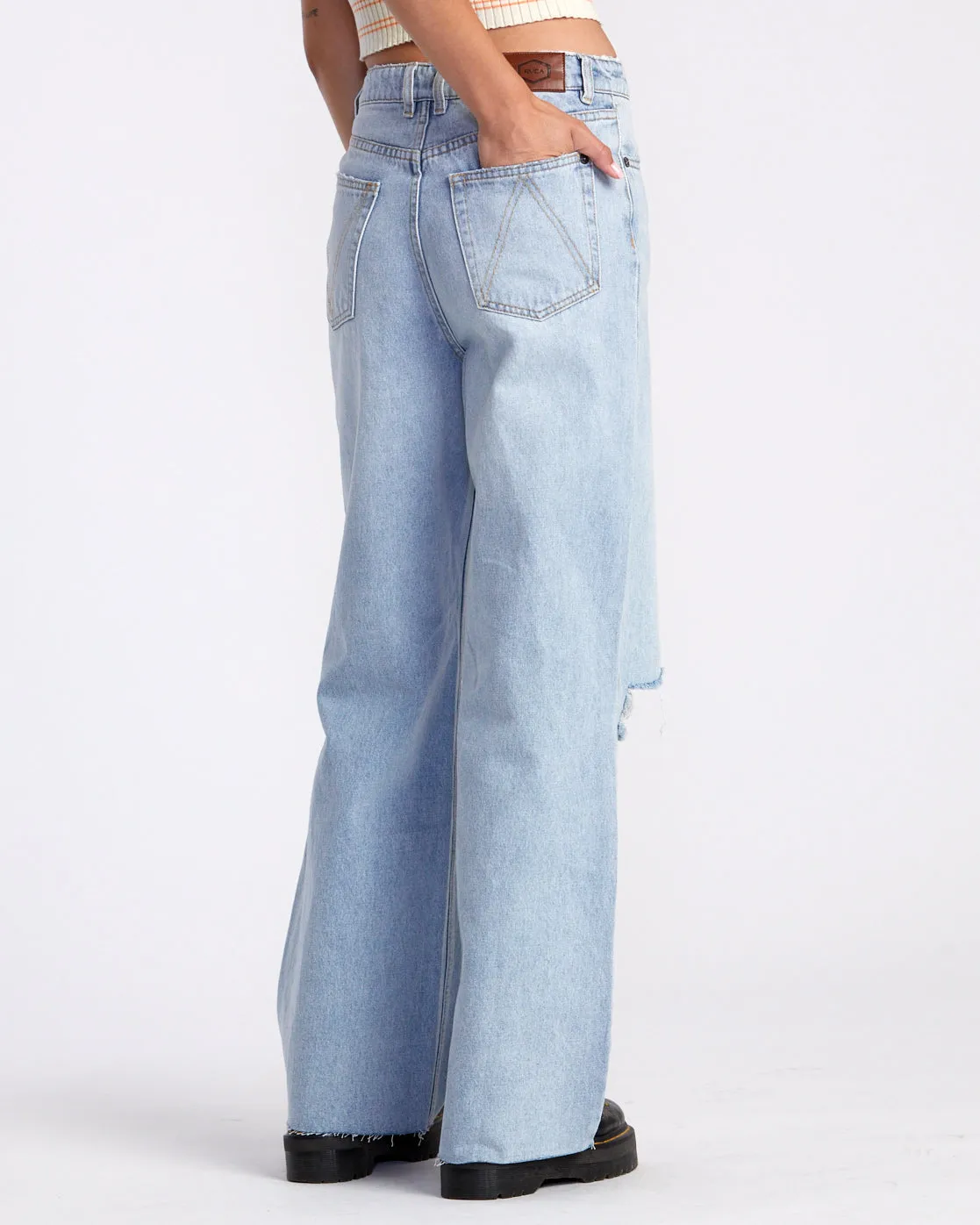 Coco Denim Jeans - Bleached Indigo