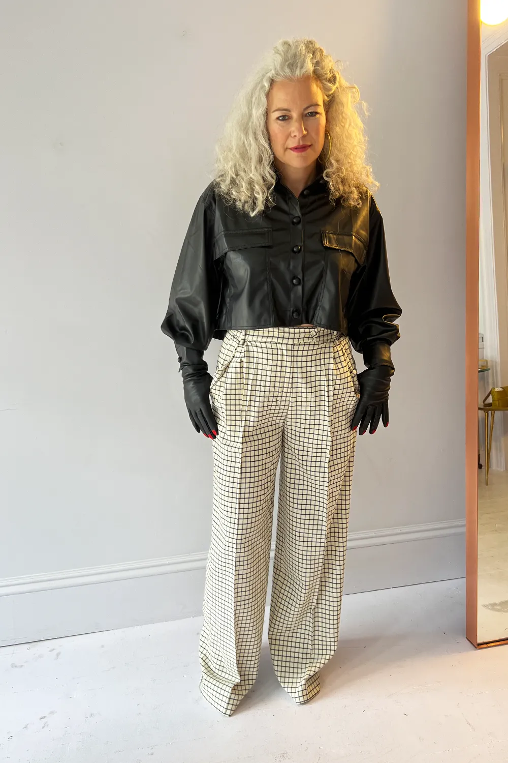 CO|TE- Lea Pants: Ivory