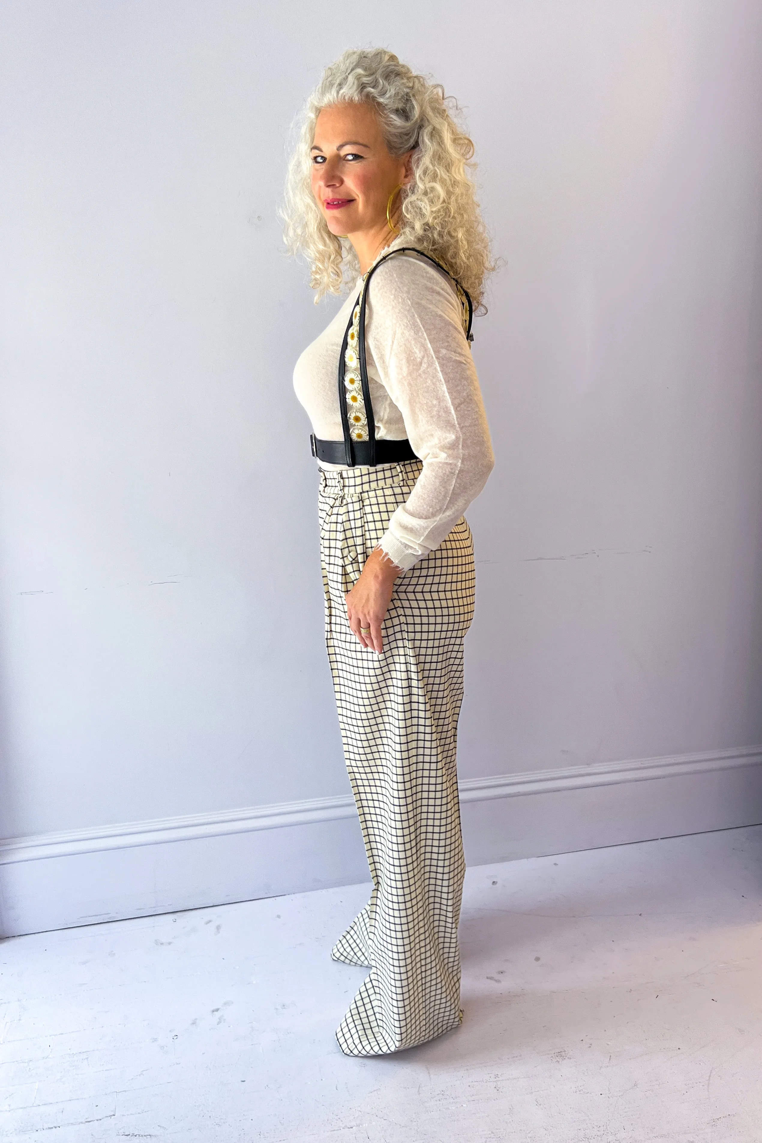 CO|TE- Lea Pants: Ivory