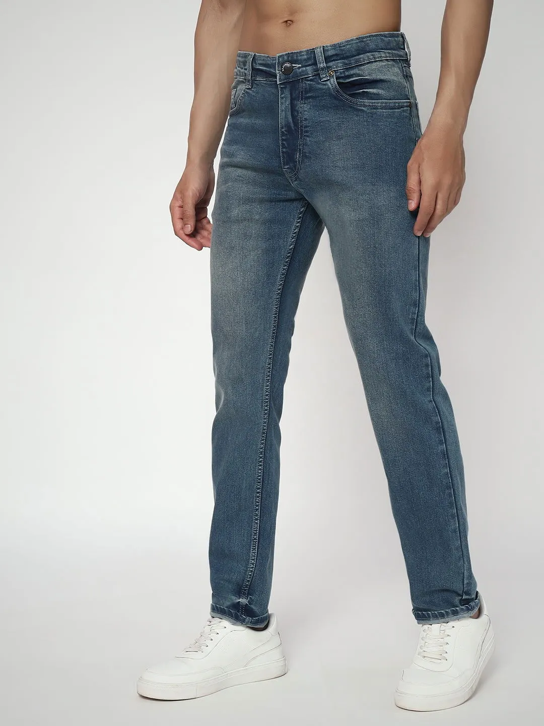 Dusty slimline jeans