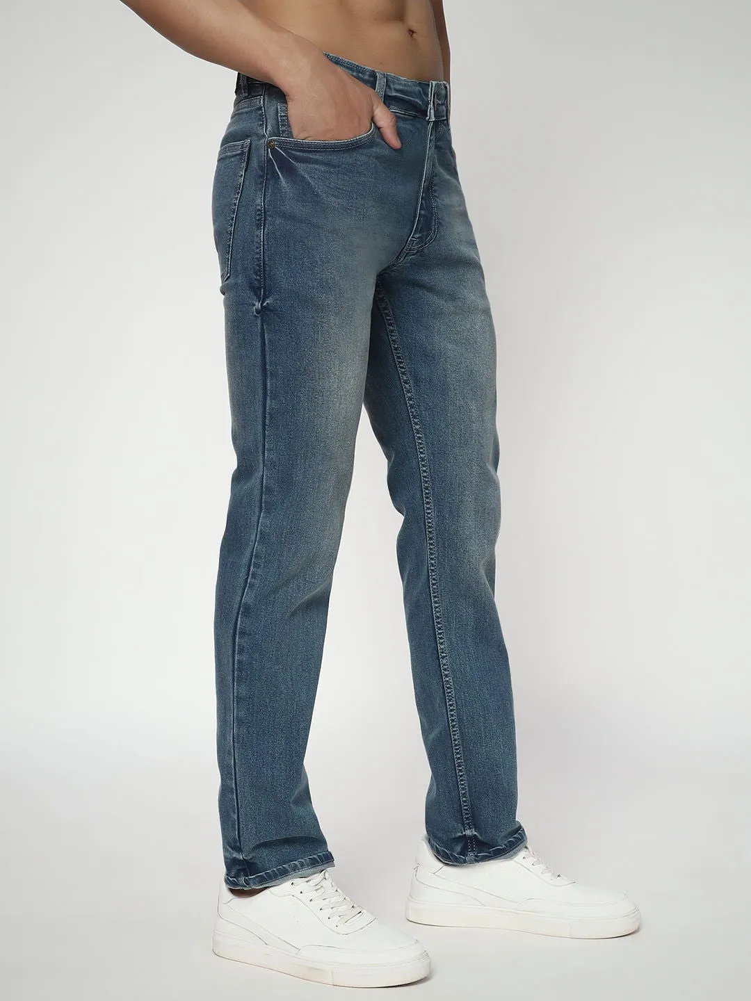 Dusty slimline jeans