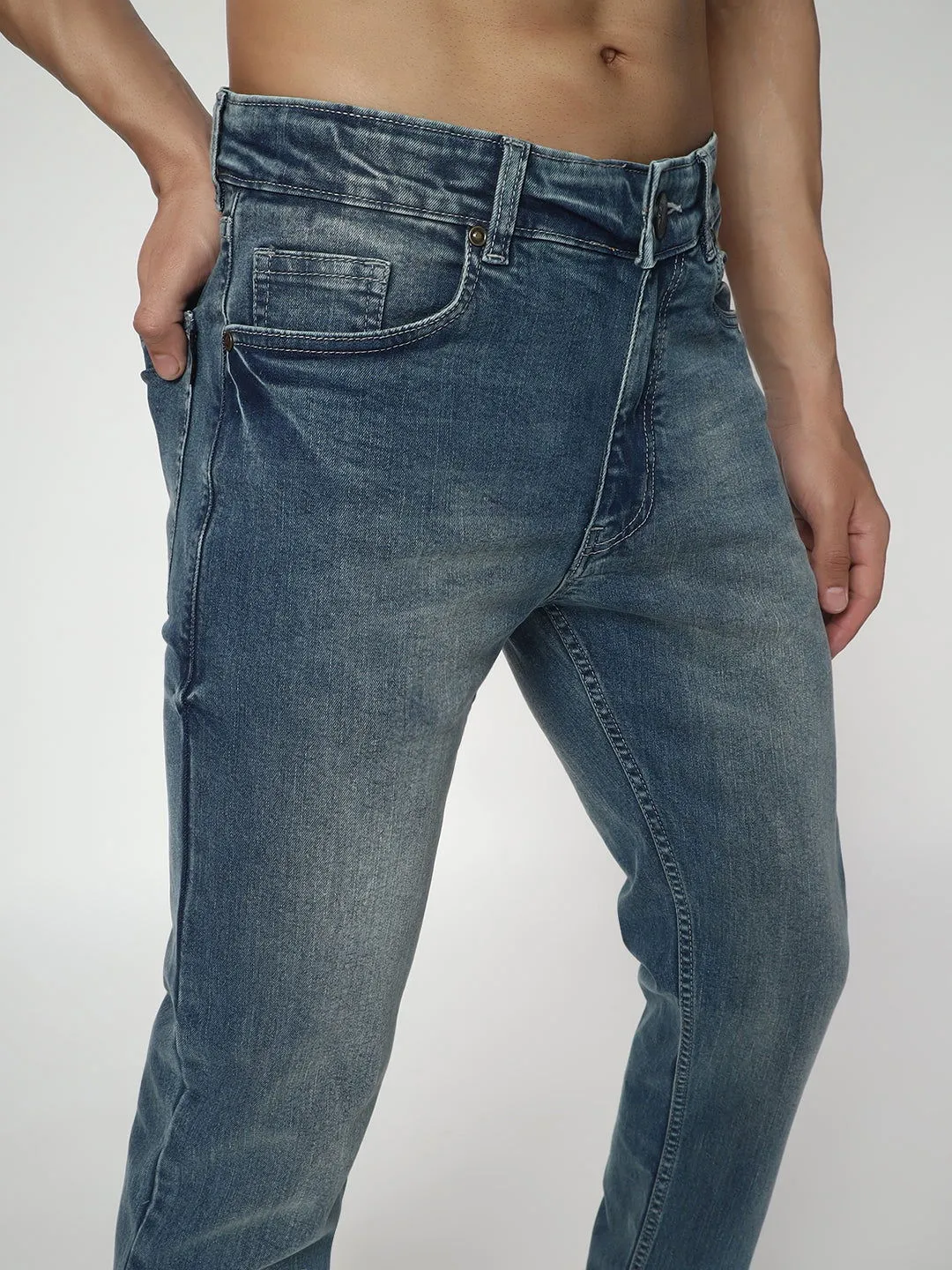 Dusty slimline jeans