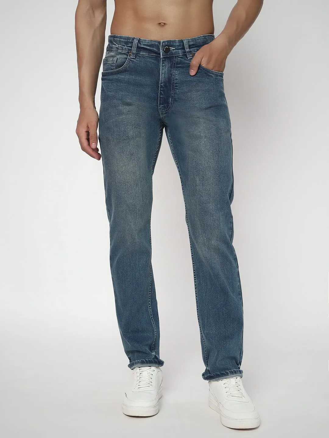 Dusty slimline jeans