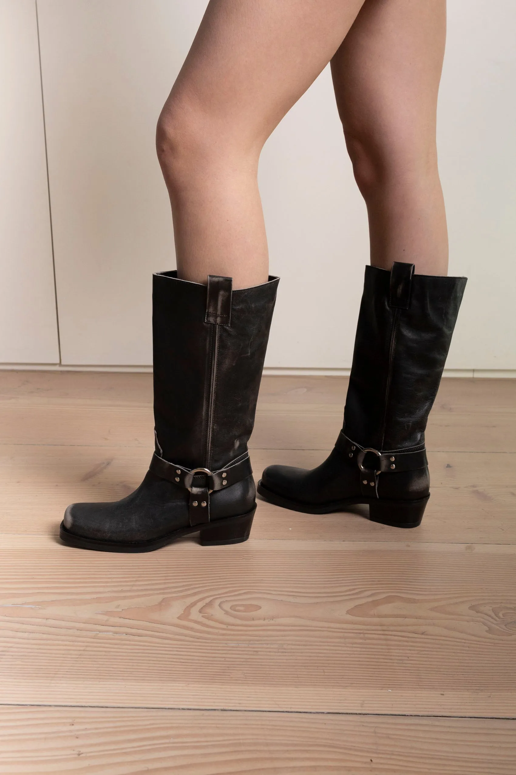 Elle Leather Boots