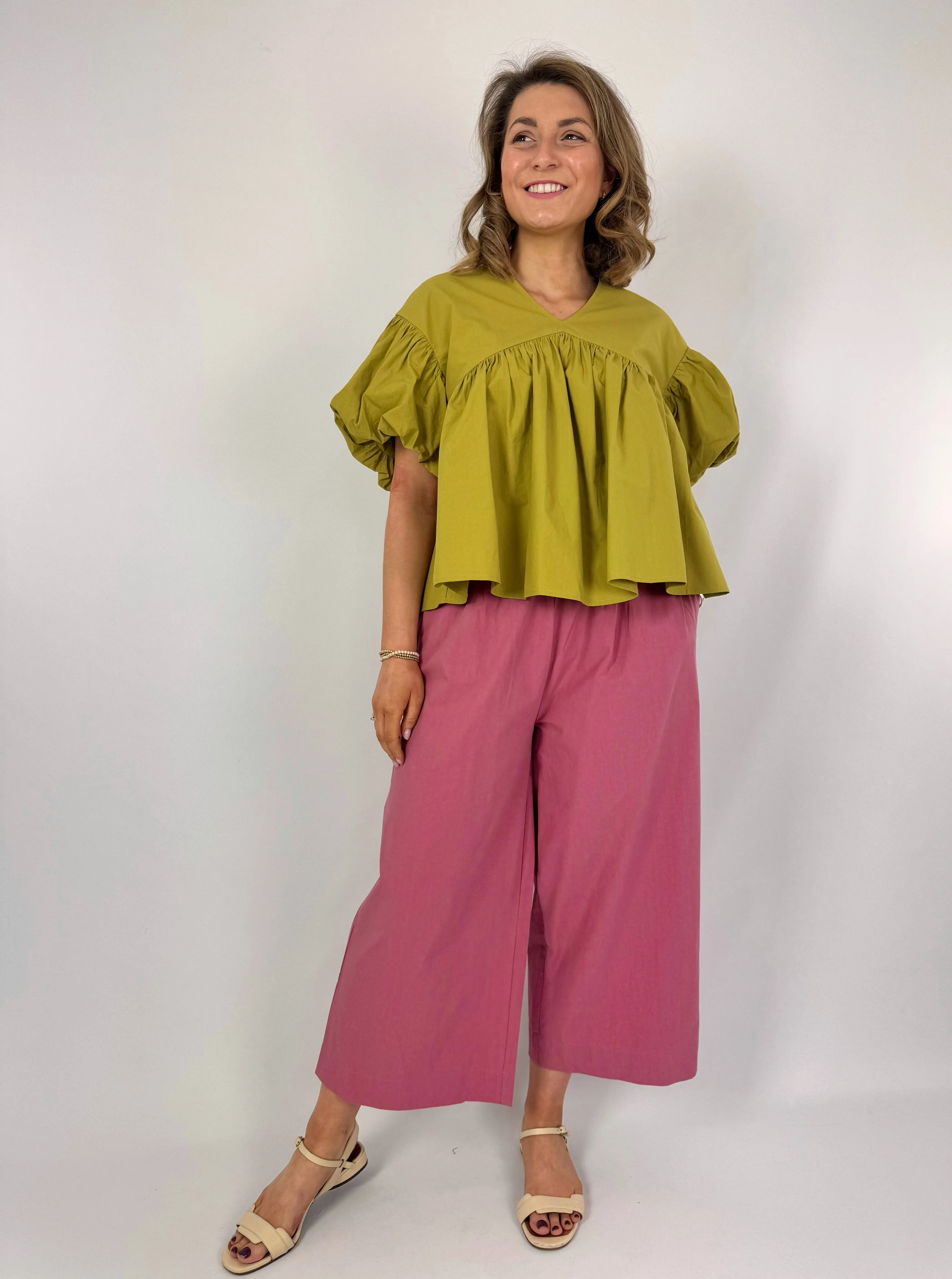 Emin & Paul Culottes Pink