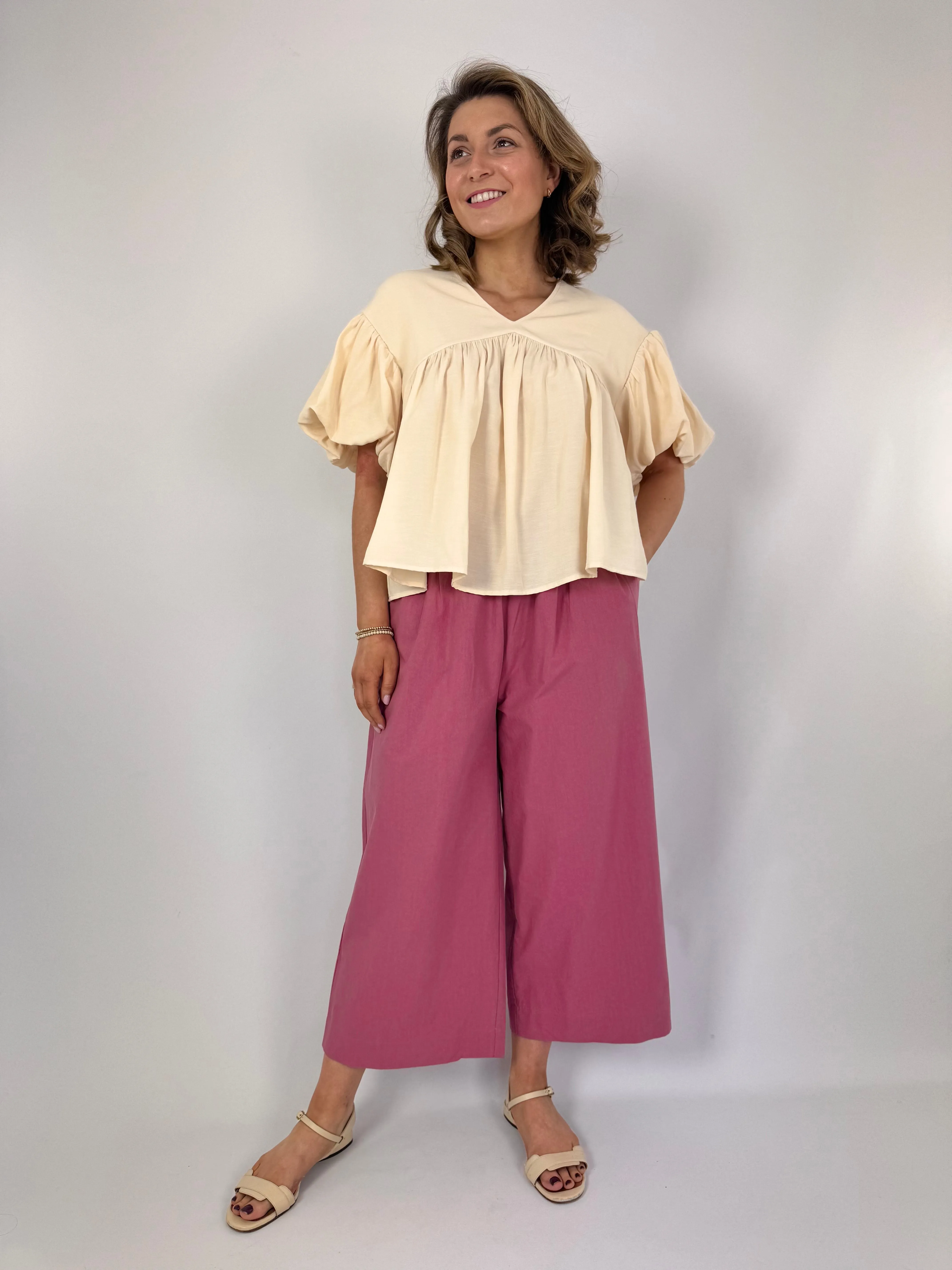 Emin & Paul Culottes Pink
