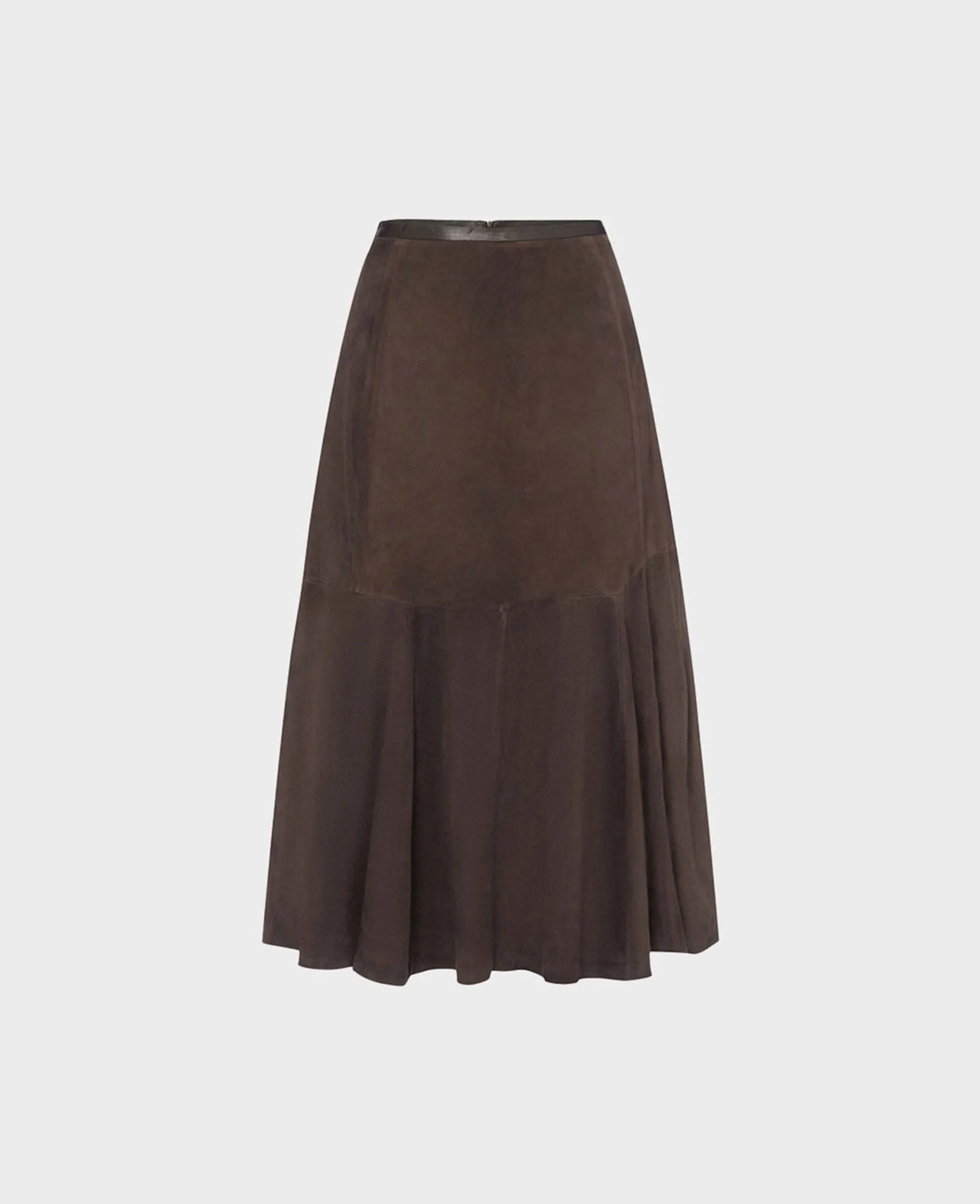 Flippy Suede Skirt
