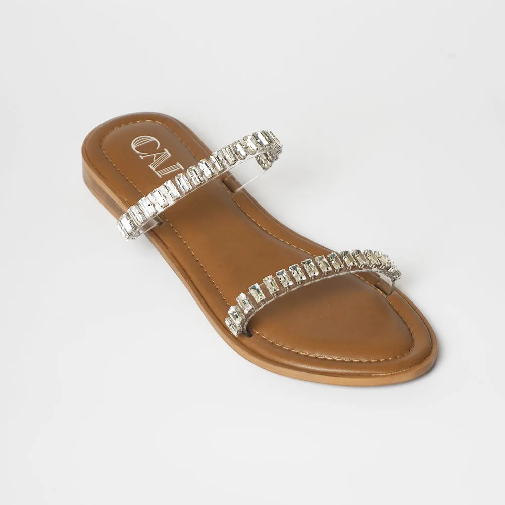 GemGlow Flats- Tan