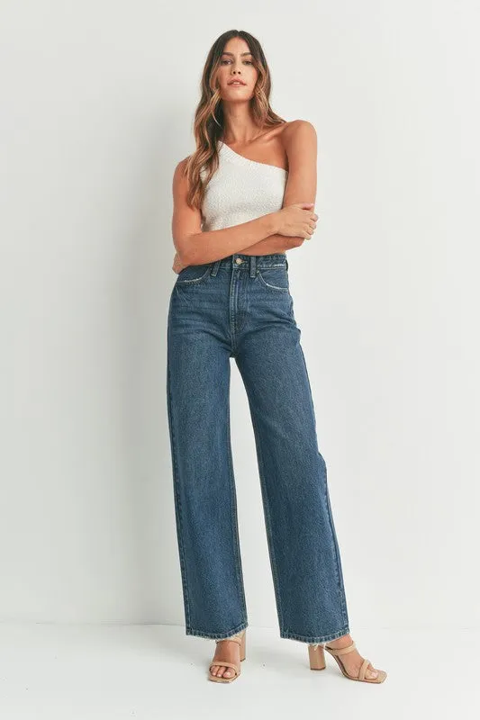 Harper High Waist Skater Jeans