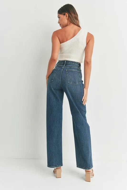 Harper High Waist Skater Jeans