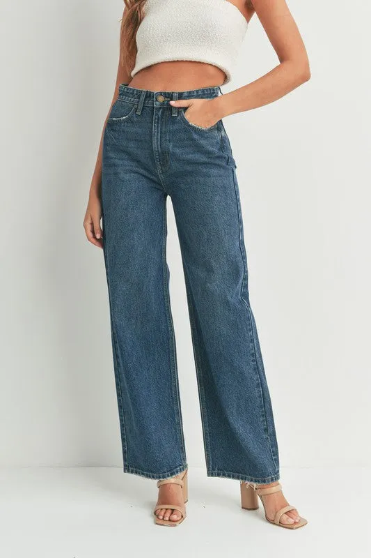 Harper High Waist Skater Jeans