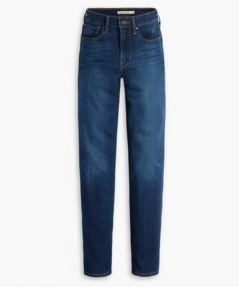 Levi's Women's 724 High Rise Slim Straight Jeans - Chelsea Carbon