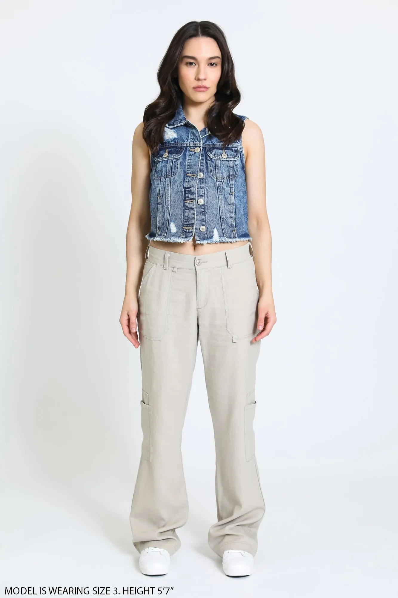 LINEN PANT W/ PORKCHOP POCKETS - VINTAGE CLAY