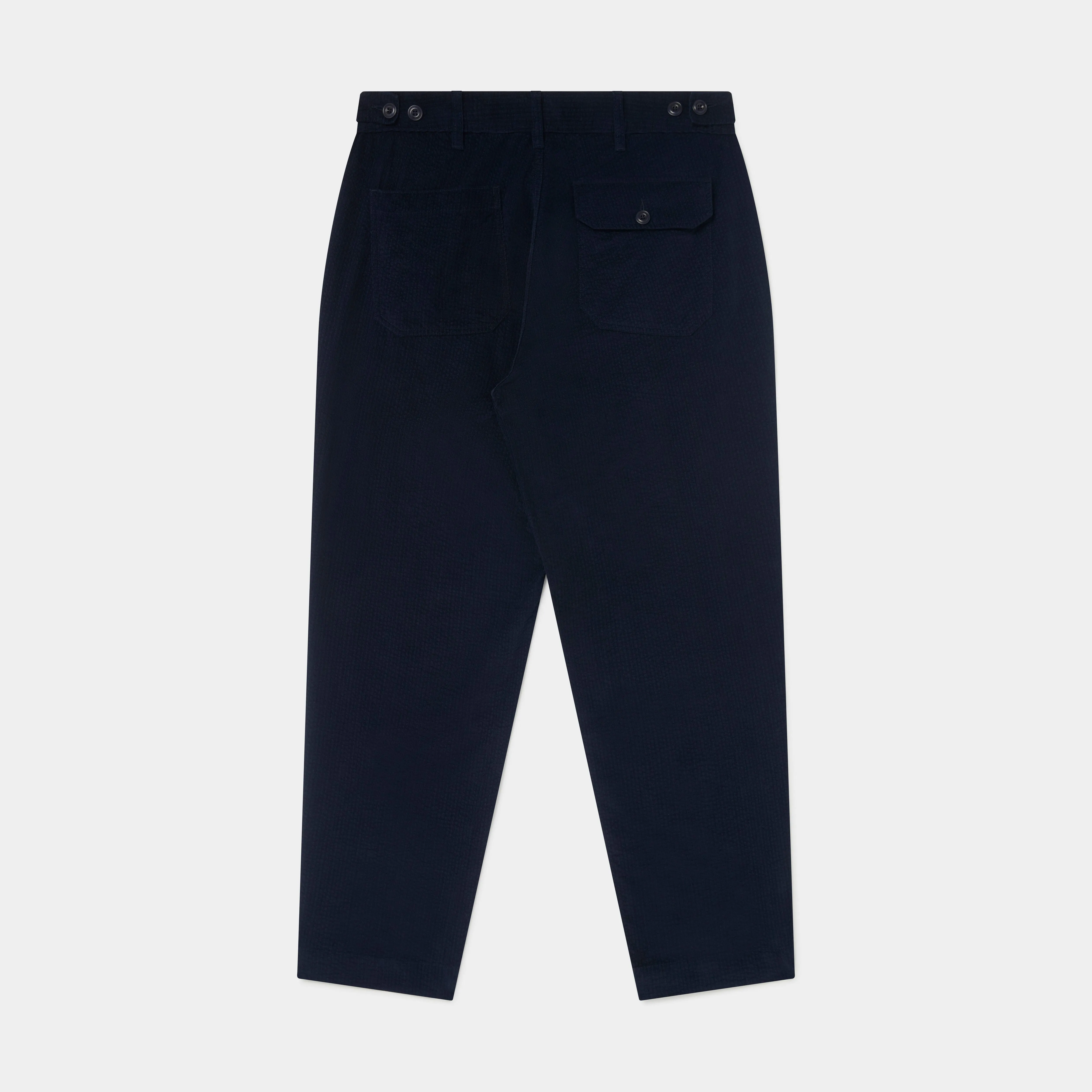 Seersucker Cord Utility Pants MK3 (Dk Navy)