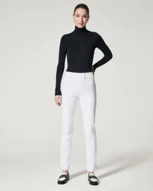 Spanx - Ankle Straight Leg Jeans, White