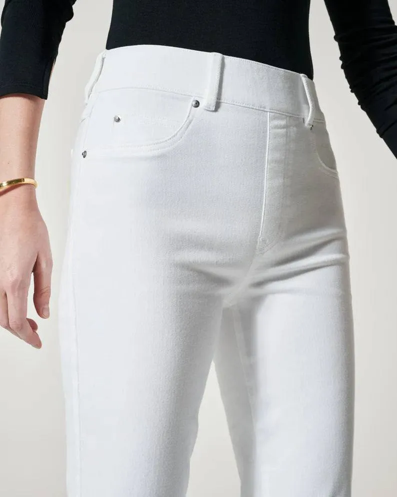 Spanx - Ankle Straight Leg Jeans, White