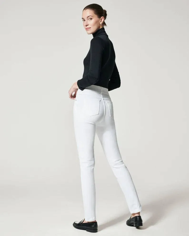 Spanx - Ankle Straight Leg Jeans, White