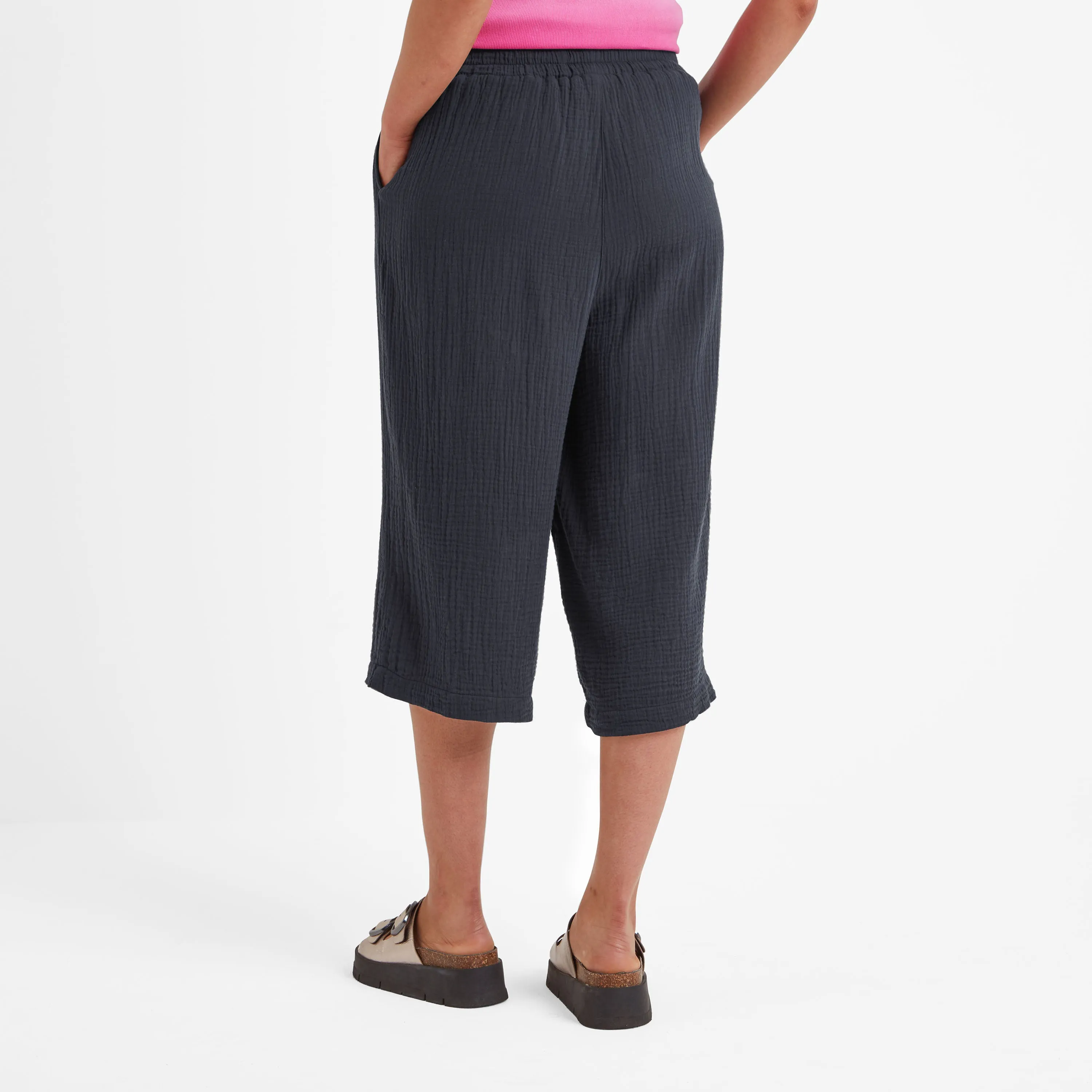 Whitney Womens Trousers - Dark Indigo